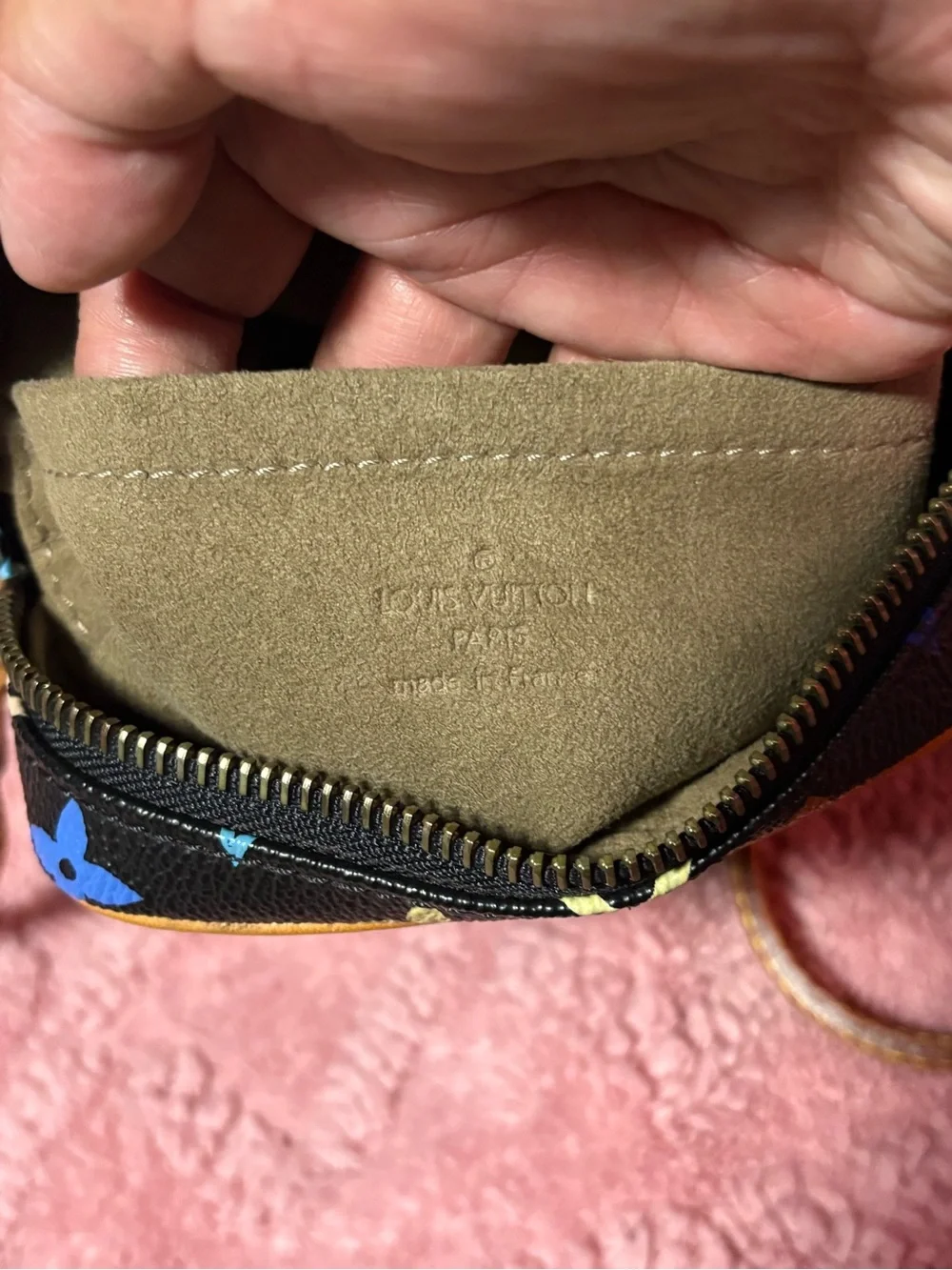 Louis Vuitton Black Multicolor Monogram Small Crossbody Bag